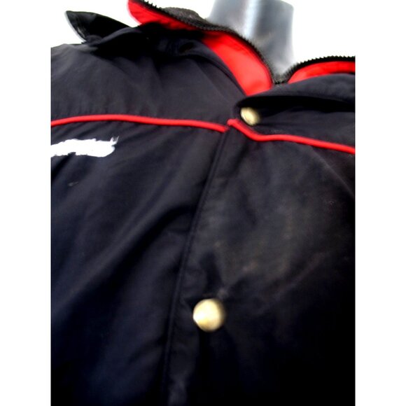 Pure Polaris Racing Jacket Snowmobile Red Flames Mens 2XL? Thermolite - Picture 6 of 13